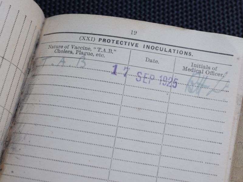 20) Inter War Period British Army Soldiers Service & Pay Book 5331484 A.Taylor Royal Berks Regt 1923 — image 6