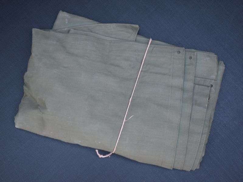 35) Original Unissued British Korean War Era Combination Ground Sheet/Cape Poncho 1953 — image 10