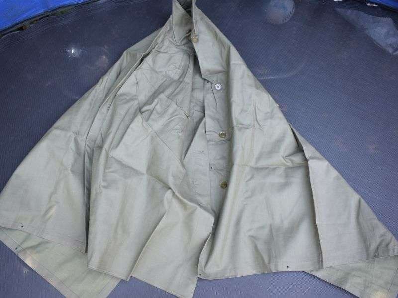 35) Original Unissued British Korean War Era Combination Ground Sheet/Cape Poncho 1953 — image 5