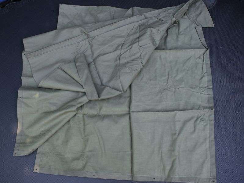35) Original Unissued British Korean War Era Combination Ground Sheet/Cape Poncho 1953 — image 7