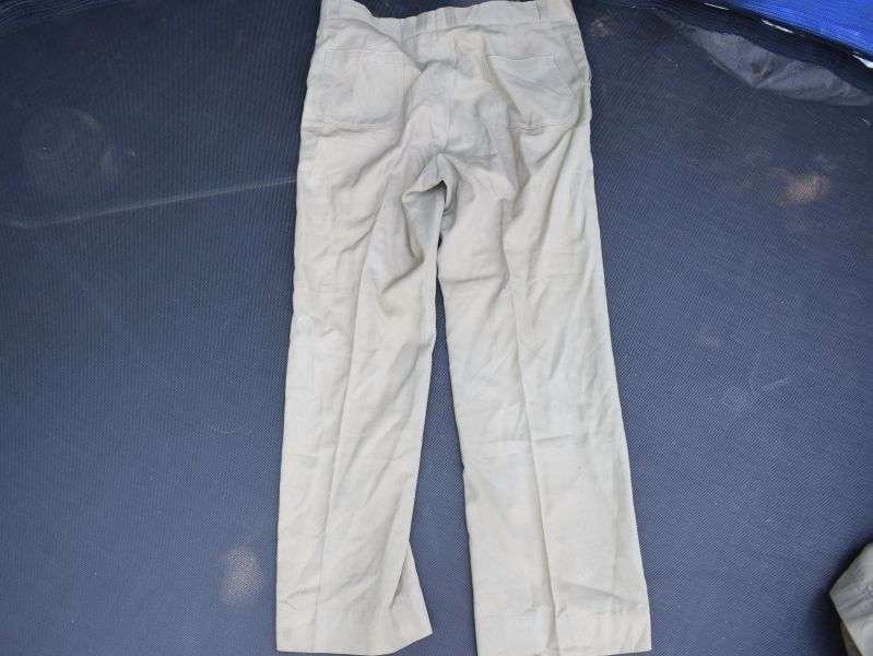 37) Early Post WW2 RAF Squadron Leaders Tropical KD Uniform Jacket & Trousers — image 2