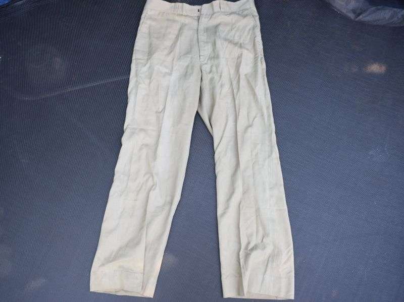 37) Early Post WW2 RAF Squadron Leaders Tropical KD Uniform Jacket & Trousers — image 7