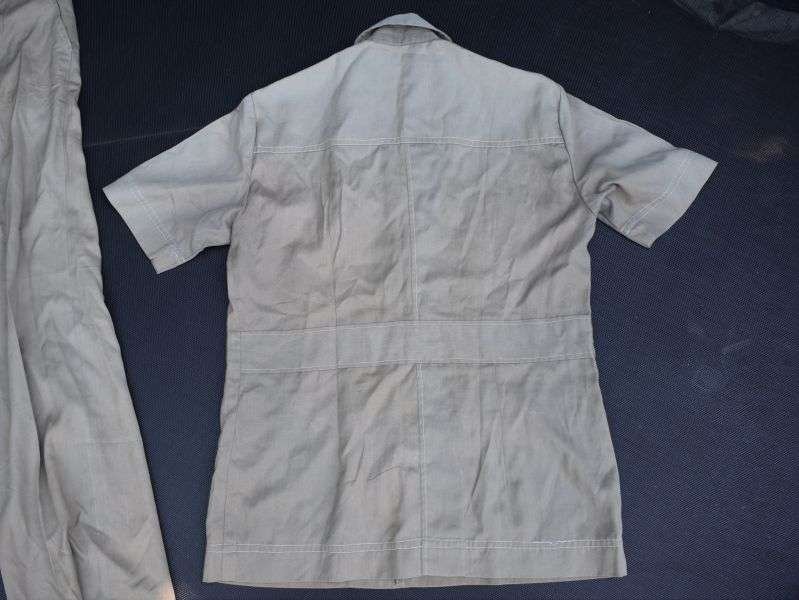 37) Early Post WW2 RAF Squadron Leaders Tropical KD Uniform Jacket & Trousers — image 9