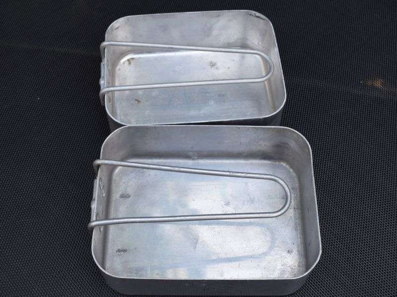 38) Excellent Unissued RAF Issue Korean War era Mess Tins Dated 1951 — image 6