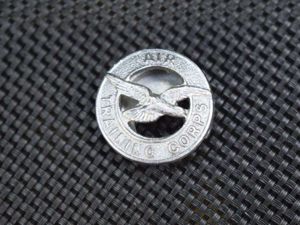 50) Nice Original WW2 Air Training Corps Lapel Badge