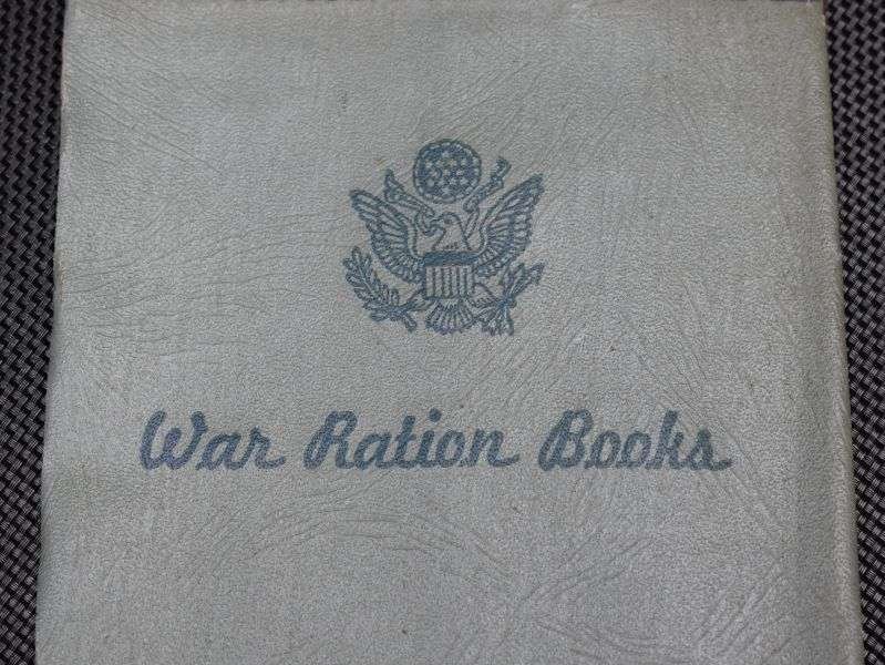 59) Good Original WW2 US War Ration Books Cover — image 5