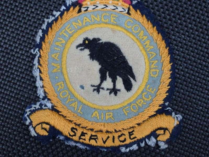 63) Original WW2 RAF Maintenance Command Flying Suit Badge — image 3