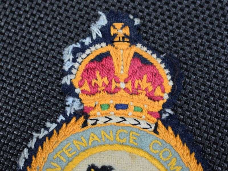 63) Original WW2 RAF Maintenance Command Flying Suit Badge — image 4