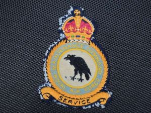 63) Original WW2 RAF Maintenance Command Flying Suit Badge