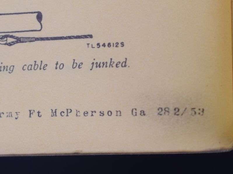 71) Excellent Korean War Era US Signal Corps Lineman's Handbook 1953 — image 4