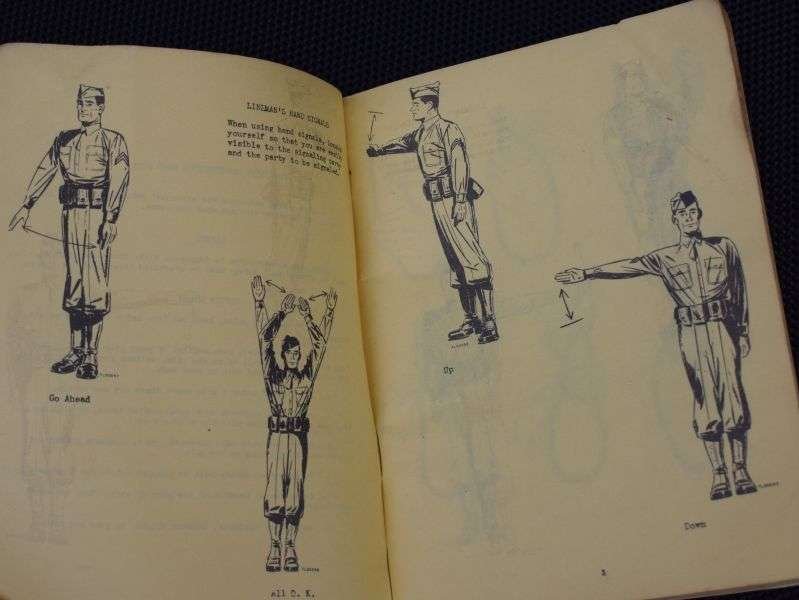 71) Excellent Korean War Era US Signal Corps Lineman's Handbook 1953 — image 6