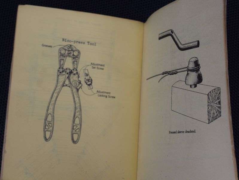 71) Excellent Korean War Era US Signal Corps Lineman's Handbook 1953 — image 7