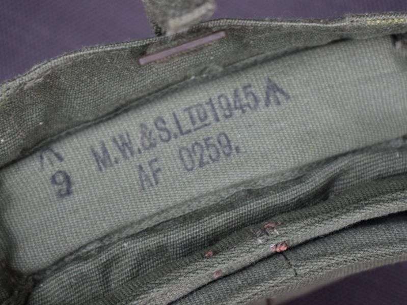 72) Mint Unissued 1944 Pattern Web Binocular Case MW&S Ltd 1945 — image 3