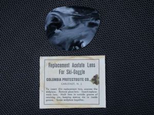 75) Original WW2 US Replacement Acetate Lens for Ski Goggles …