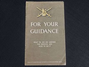 82) Original Late WW2 Booklet For Your Guidance What to …
