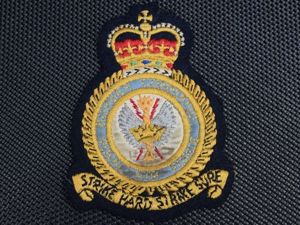 91) Original Bomber Command Flying Suit Badge 1950s-60s