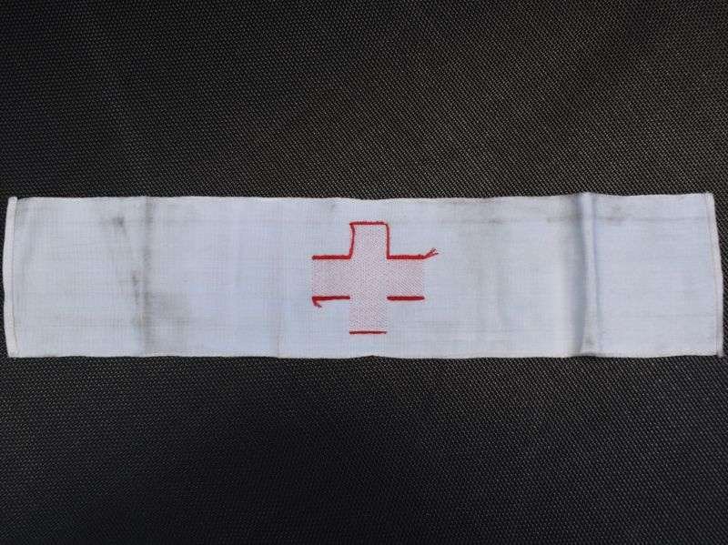 9) Excellent Original WW2 German Military Medics Armband — image 3