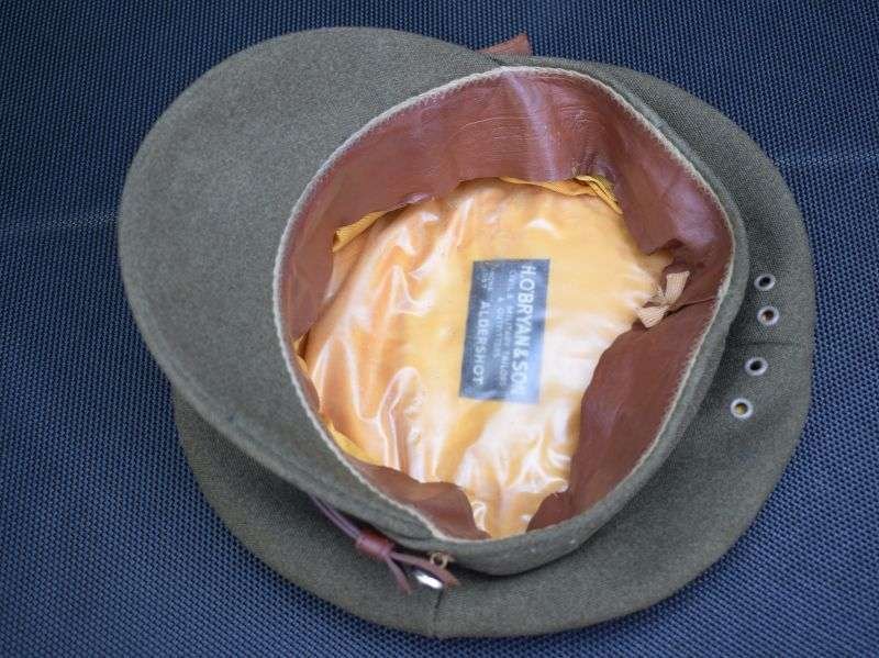 16) Excellent Original Post War British Army Officers Peaked Cap — image 3
