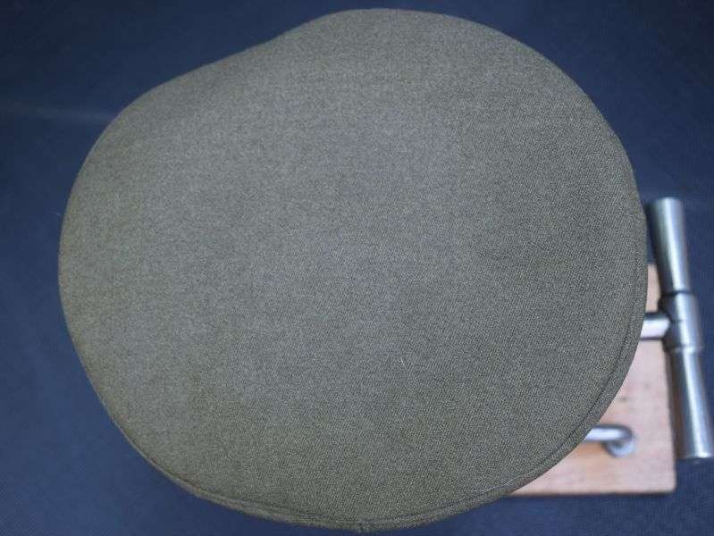 16) Excellent Original Post War British Army Officers Peaked Cap — image 4