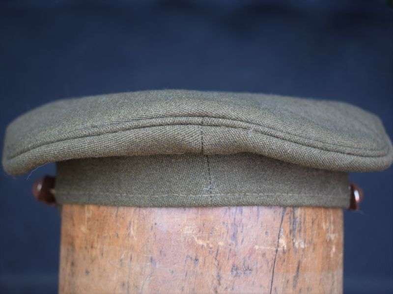 16) Excellent Original Post War British Army Officers Peaked Cap — image 6