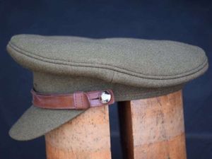 16) Excellent Original Post War British Army Officers Peaked Cap