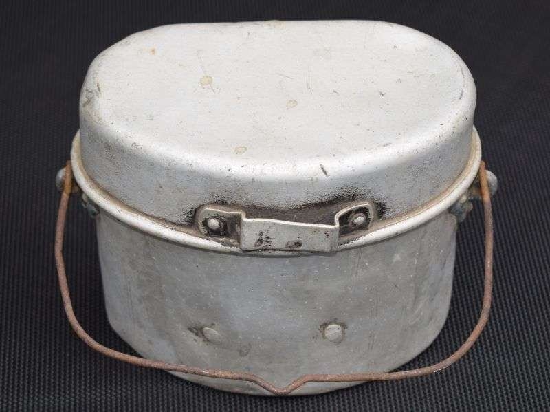 45) Original WW2 Italian Army Issue Mess Tins Canteen Set — image 2