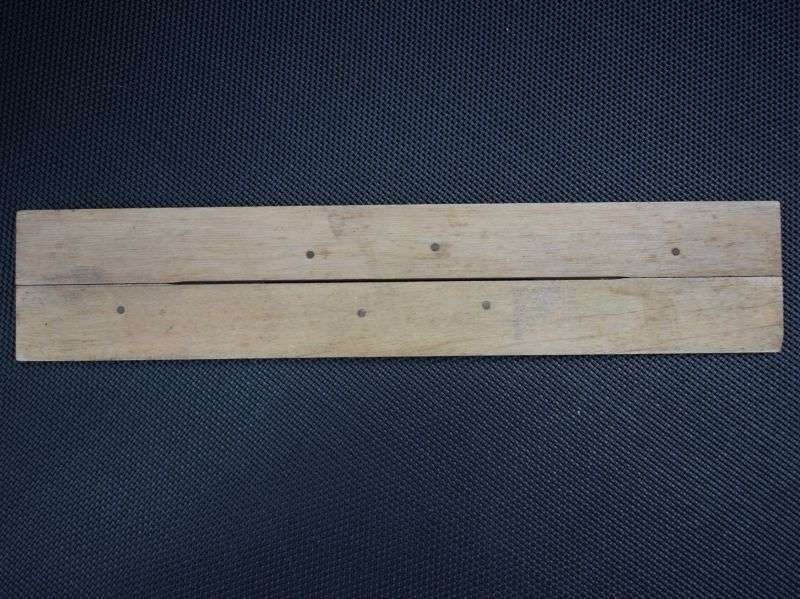 119) Excellent Original Small Size Capt Fields Improved Parallel Rule Dated 1944 — image 2