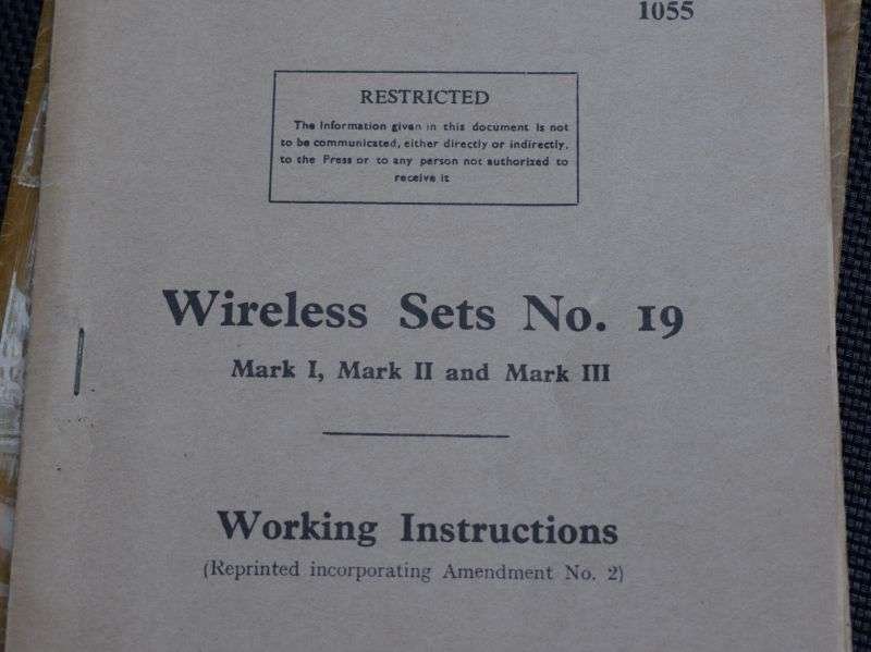 125) Mint Original British WS No19 MKI, MKII & MKIII Working Instructions 1956 — image 14