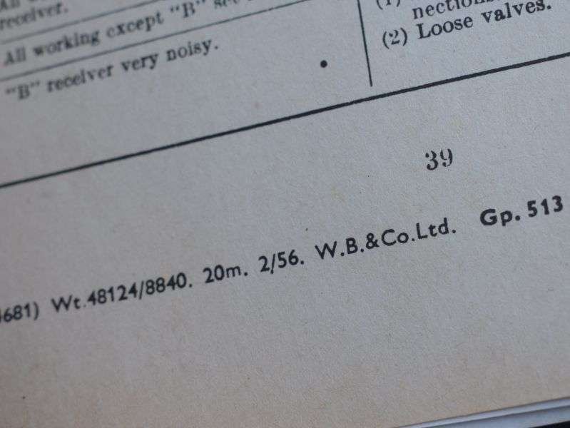 125) Mint Original British WS No19 MKI, MKII & MKIII Working Instructions 1956 — image 4