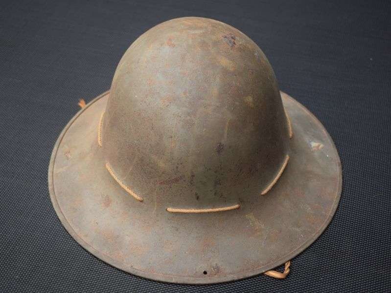 144) As Found WW2 British Home Front Zuckerman Helmet 1941 — image 10