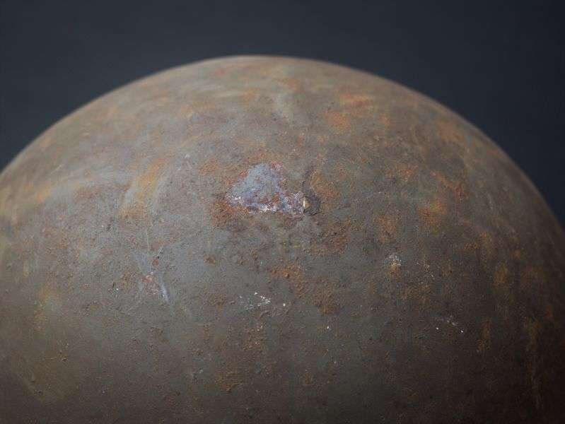 144) As Found WW2 British Home Front Zuckerman Helmet 1941 — image 9