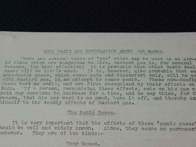 141) Early WW2 ARP Anti-Gas Training & First Aid Sheets Metropolitan-Vickers Electrical Co Ltd — image 17
