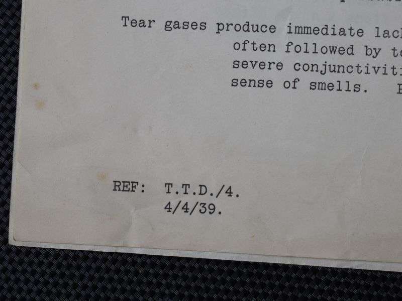 141) Early WW2 ARP Anti-Gas Training & First Aid Sheets Metropolitan-Vickers Electrical Co Ltd — image 4