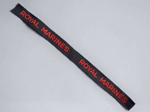 124) Excellent Original WW2 Royal Marines Un Cut Shoulder Title …