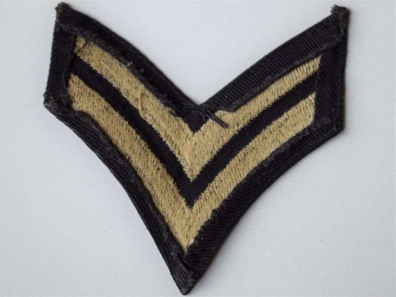 101) Post WW2 US Army Corporal Stripes — image 2