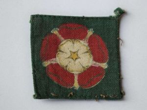 98) Original Uniform Removed Catterick Garrison Northern Command Cloth Badge