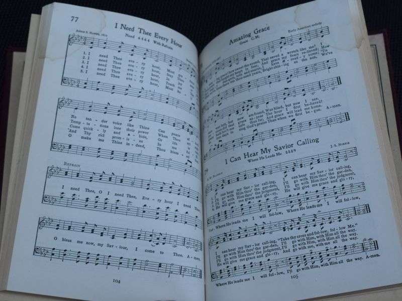 71) Good Original WW2 US Military Song & Service Book for Ship & Field 1942 — image 7