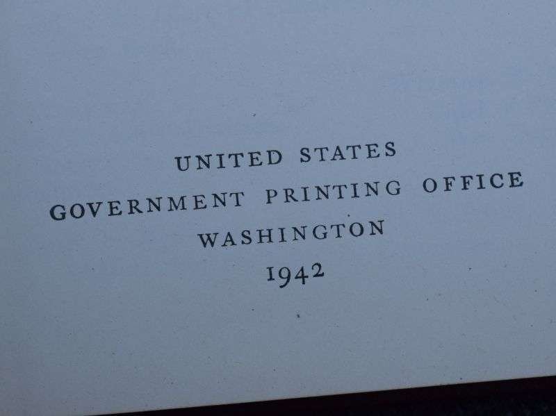 71) Good Original WW2 US Military Song & Service Book for Ship & Field 1942 — image 8