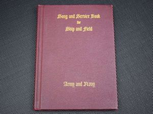 71) Good Original WW2 US Military Song & Service Book …