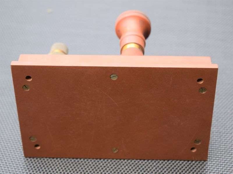 26) Interesting 1920s-1930s Bakelite? Morse Key Contact No 1. — image 3