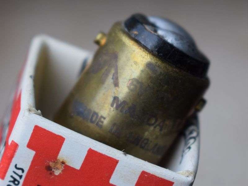 10) Full Box of 24 Unissued WW2-1950s British Army Mazda Vehicle Light Bulbs — image 2