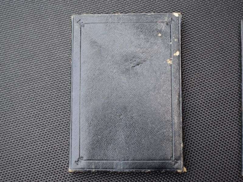 9) Excellent Victorian Boer War Officers Private Purchase Traveling Mirror — image 4