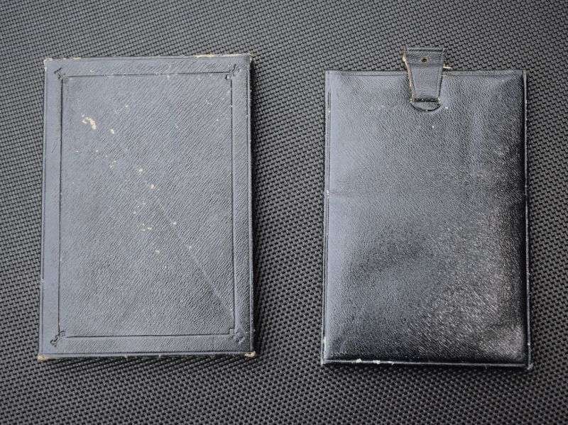 9) Excellent Victorian Boer War Officers Private Purchase Traveling Mirror — image 5