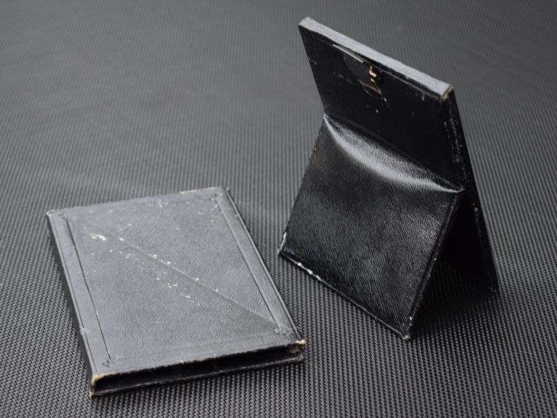 9) Excellent Victorian Boer War Officers Private Purchase Traveling Mirror — image 6