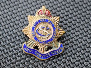 5) Excellent Original WW1 Army Service Corps Sweetheart Brooch
