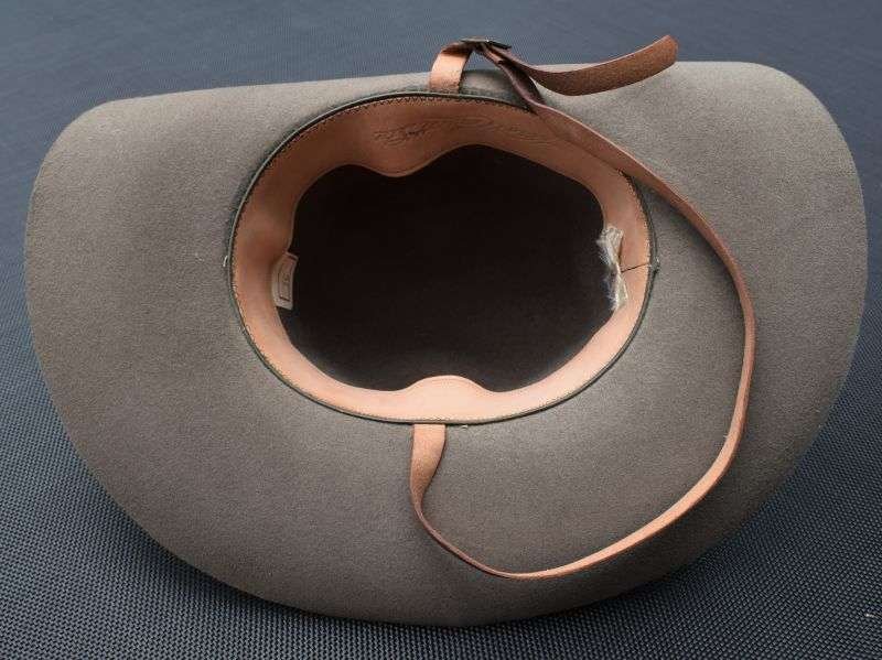 149) Unusual Mint WW2 – 1950s? Tiny Slouch Hat With Very High Top Gurkha? — image 7