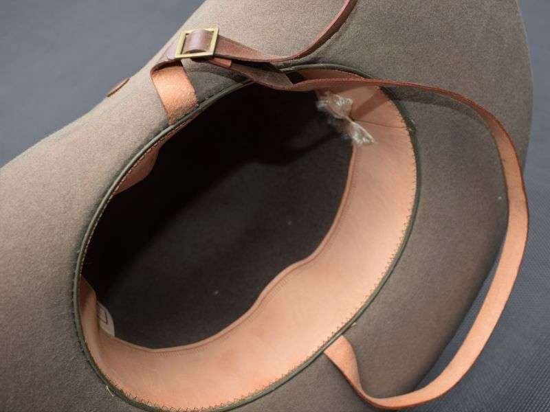 149) Unusual Mint WW2 – 1950s? Tiny Slouch Hat With Very High Top Gurkha? — image 8