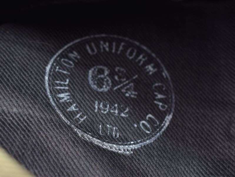 3) Mint Original Unissued WW2 Canadian Army FS Cap Dated 1942 — image 2