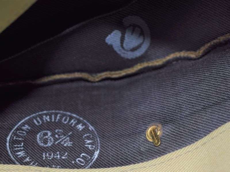 3) Mint Original Unissued WW2 Canadian Army FS Cap Dated 1942 — image 3