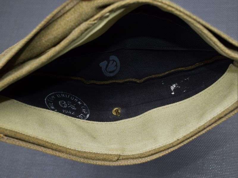 3) Mint Original Unissued WW2 Canadian Army FS Cap Dated 1942 — image 4